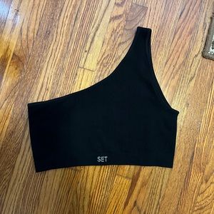 Set Active one shoulder bra